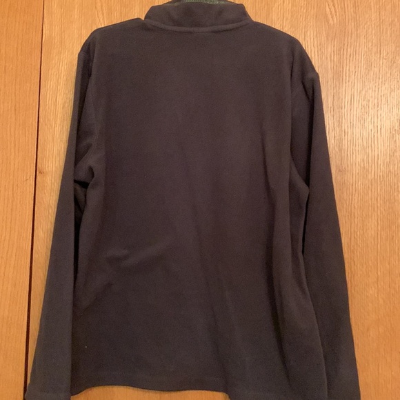 Champion C9 boy’s 1/2 zip fleece pullover gray green MEDIUM 8 - 10 VGUC - Picture 5 of 5